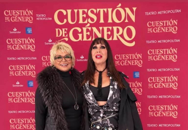 Carmen Barbieri fue a ver a Moria Casán a “Cuestión de género”