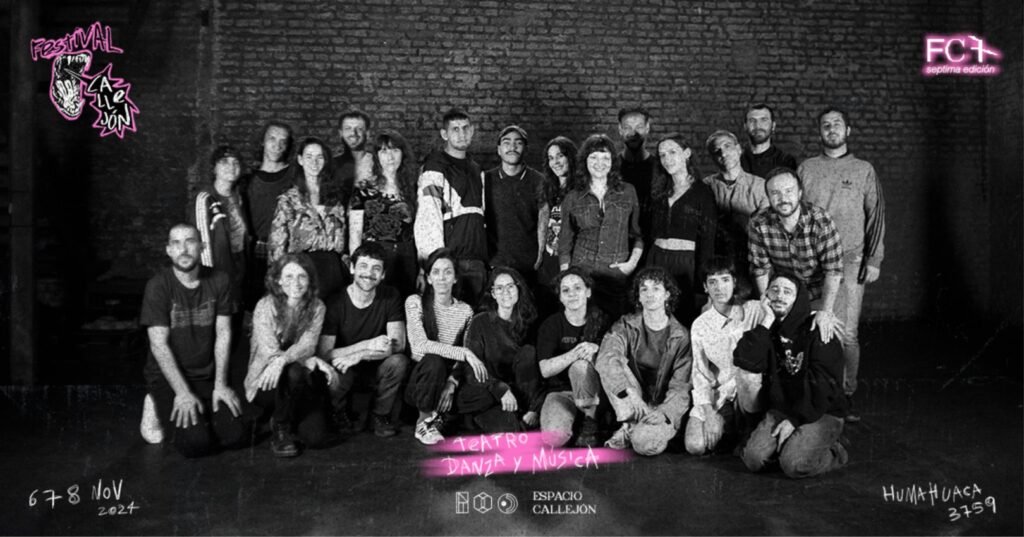 Flyer Festival Callejón Vol.7 | Escenarios Nacionales