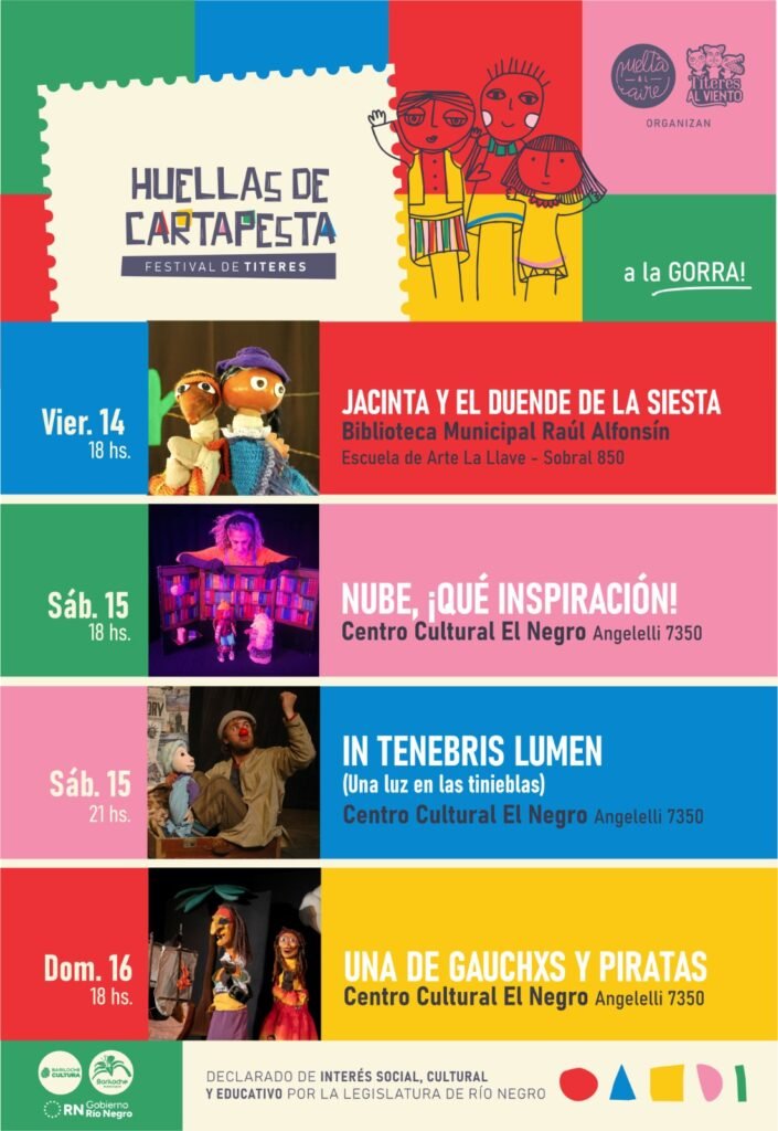 Bariloche: Los títeres vuelven a escena con el festival 