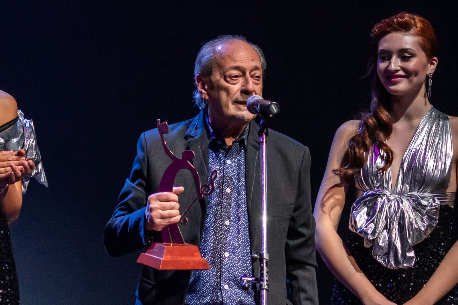 El director y compositor Carlos Gianni fue distinguido con el Premio Hugo de Oro